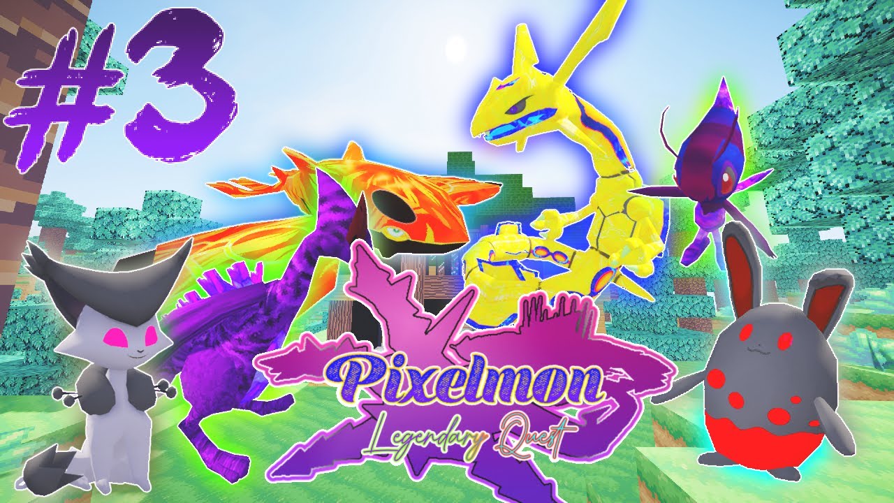 Pixelmon Legendary Quest X - Shadow Legendaries! - Episode 3 (Minecraft Pixelmon Roleplay)