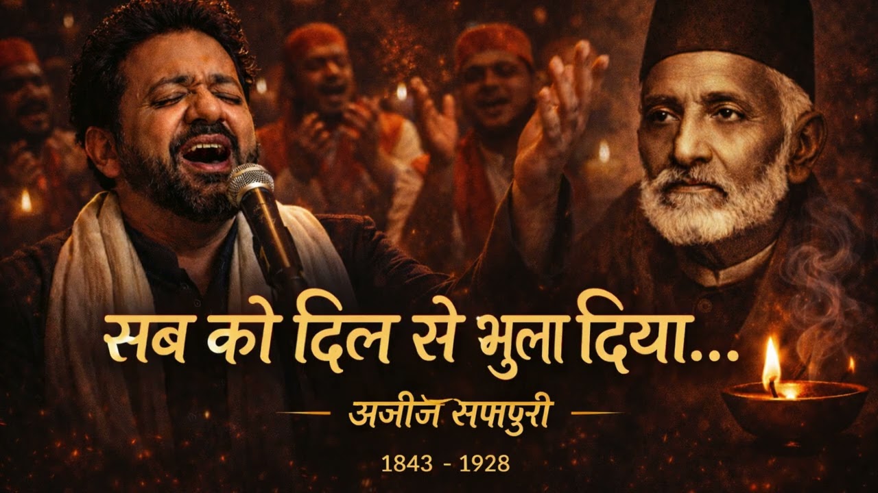 Sab Ko Dil Se Bhula Diya | Sufi Qawwali | Aziz Safipuri Kalaam(1843-1928) | Soulful Qawwali