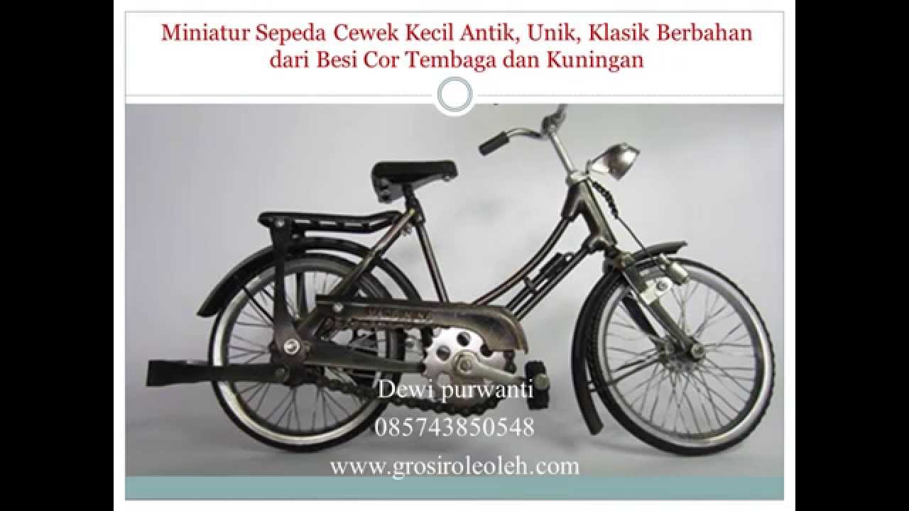  Jual  Miniatur Sepeda Cewek Kecil  Antik  085743850548 