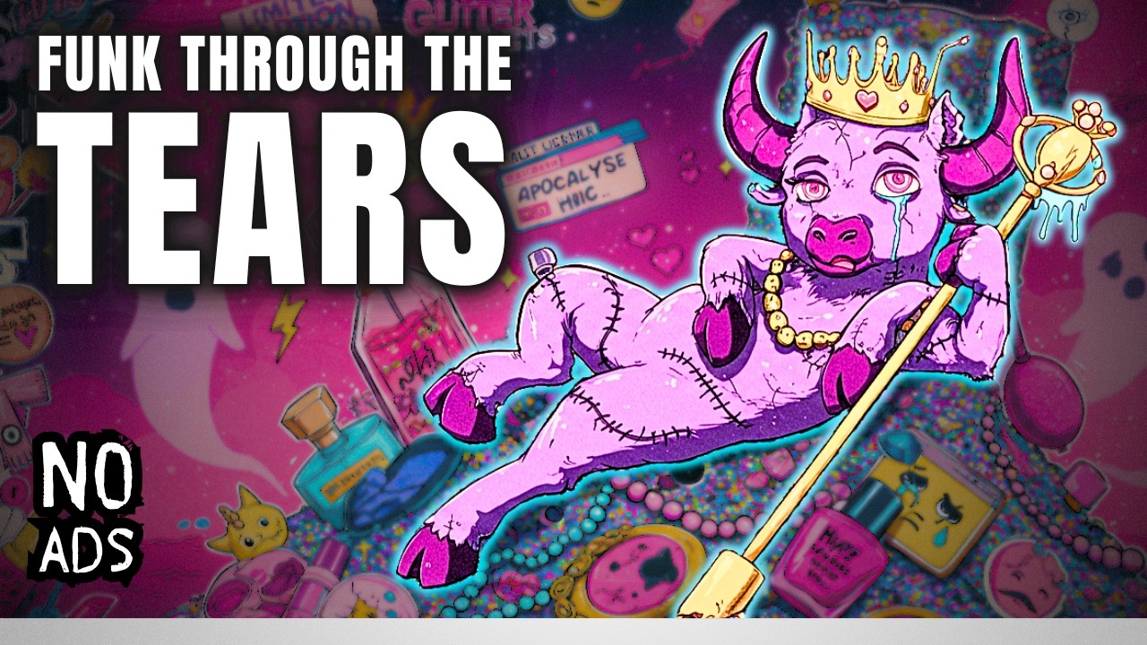 NO ADS:  Neon Swagger | Funk Pulse + Disco Bloom | for Study. Coding and Vibing