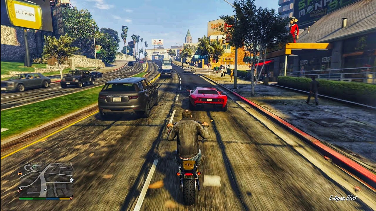 Grand Theft Auto V PS5 Free-roam Gameplay #1732