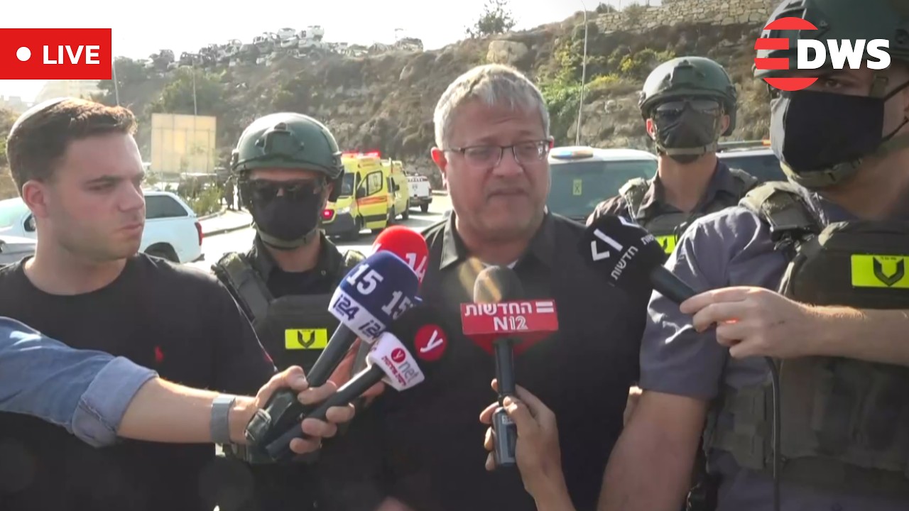 LIVE: Two Suspected Attackers Killed After Shooting Near Checkpoint on Way to Hebron | AC1F