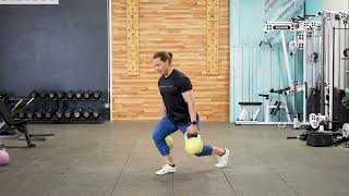 Alternating Kettlebell Suitcase Reverse Lunge