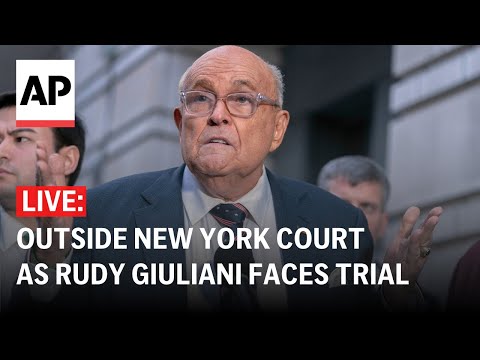 Rudy Giuliani trial LIVE: Outside court as judge decides if he must forfeit assets Episode cover