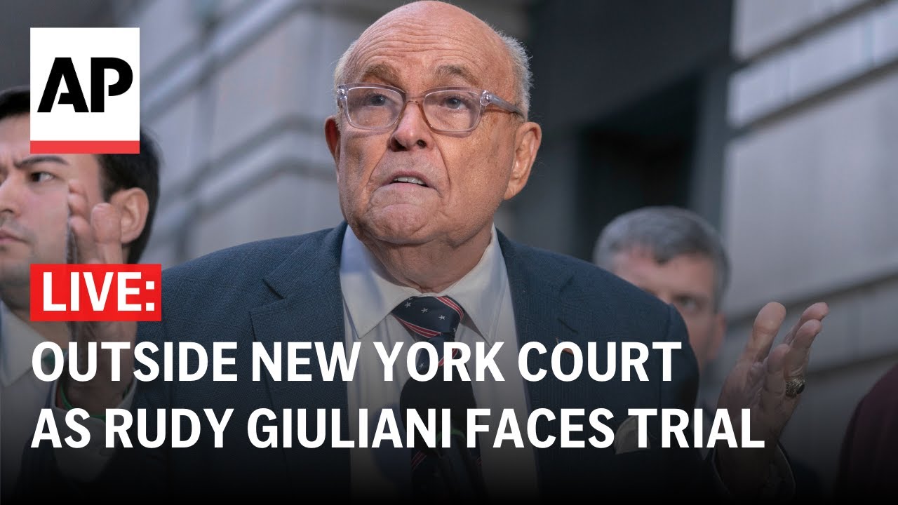 Rudy Giuliani trial LIVE: Outside court as judge decides if he must forfeit assets