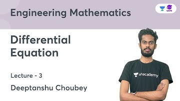 Differential Equation -I   L:3 | Optimum Revision I Engineering Mathematics  | GATE 2022