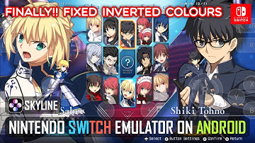 Melty Blood: Type Lumina - Skyline (Edge Build v9) Nintendo Switch Emulator on Android