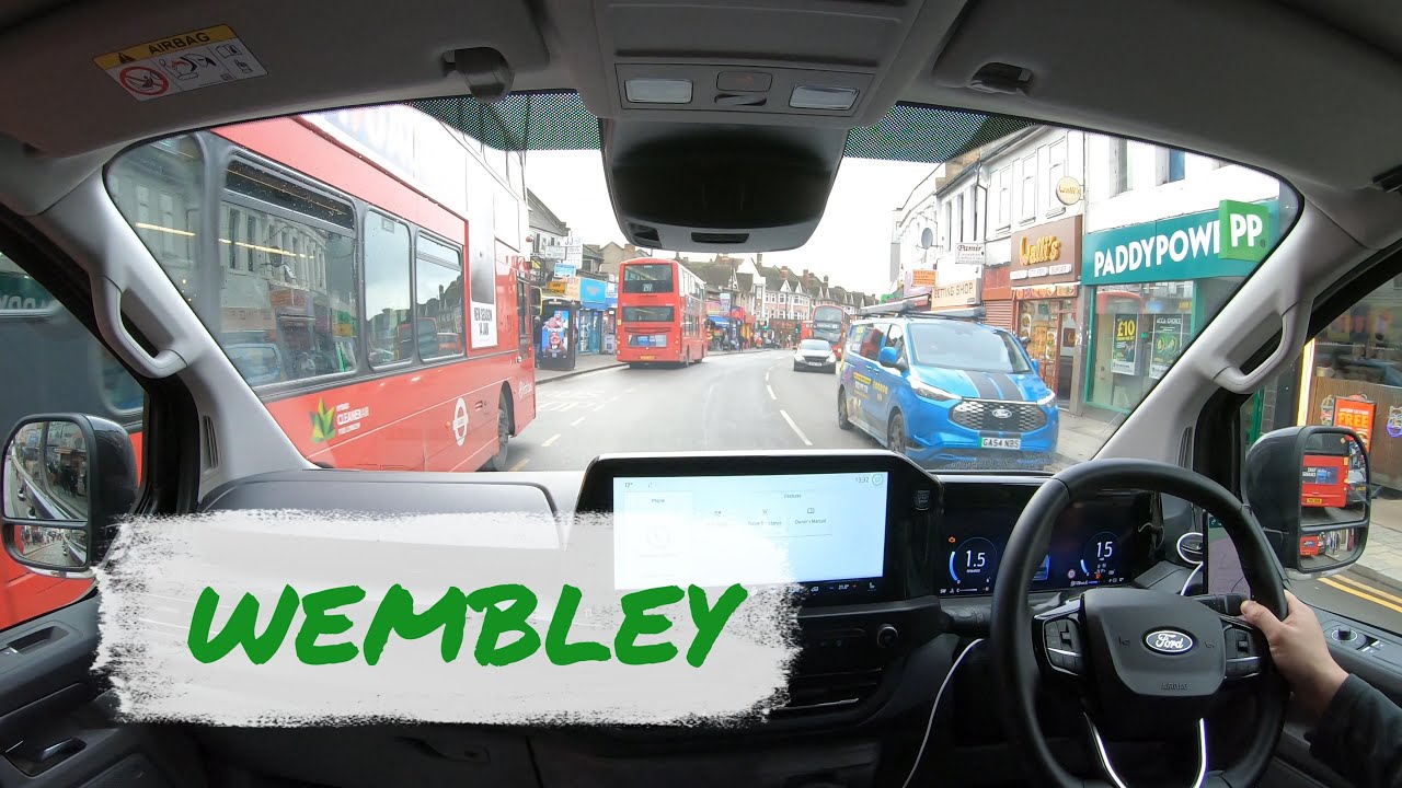 POV drive in North London | Wembley | Hanwell | City |Brand New Ford Transit 2026 | Automatic | ASMR
