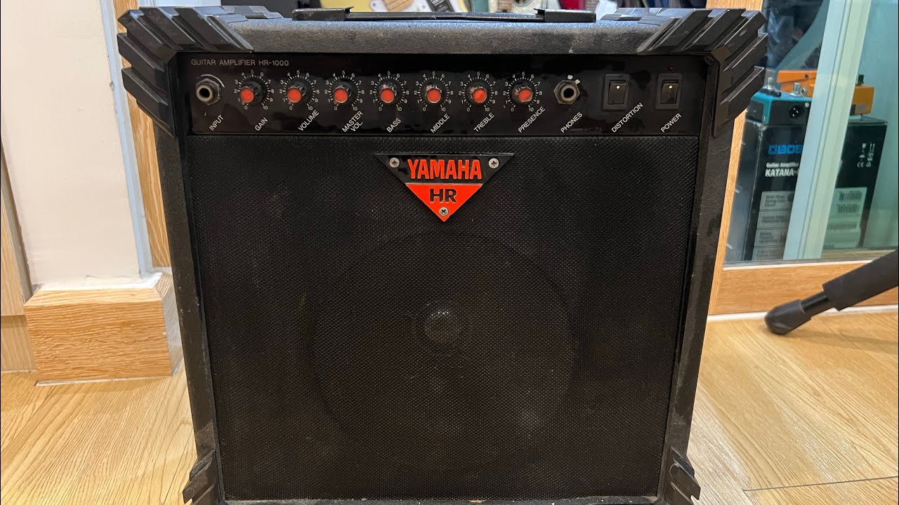 Review of the Yamaha HR-1000 amplifier, 6.5-inch speaker, made in