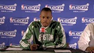Paul Pierce interviewed after Game 7