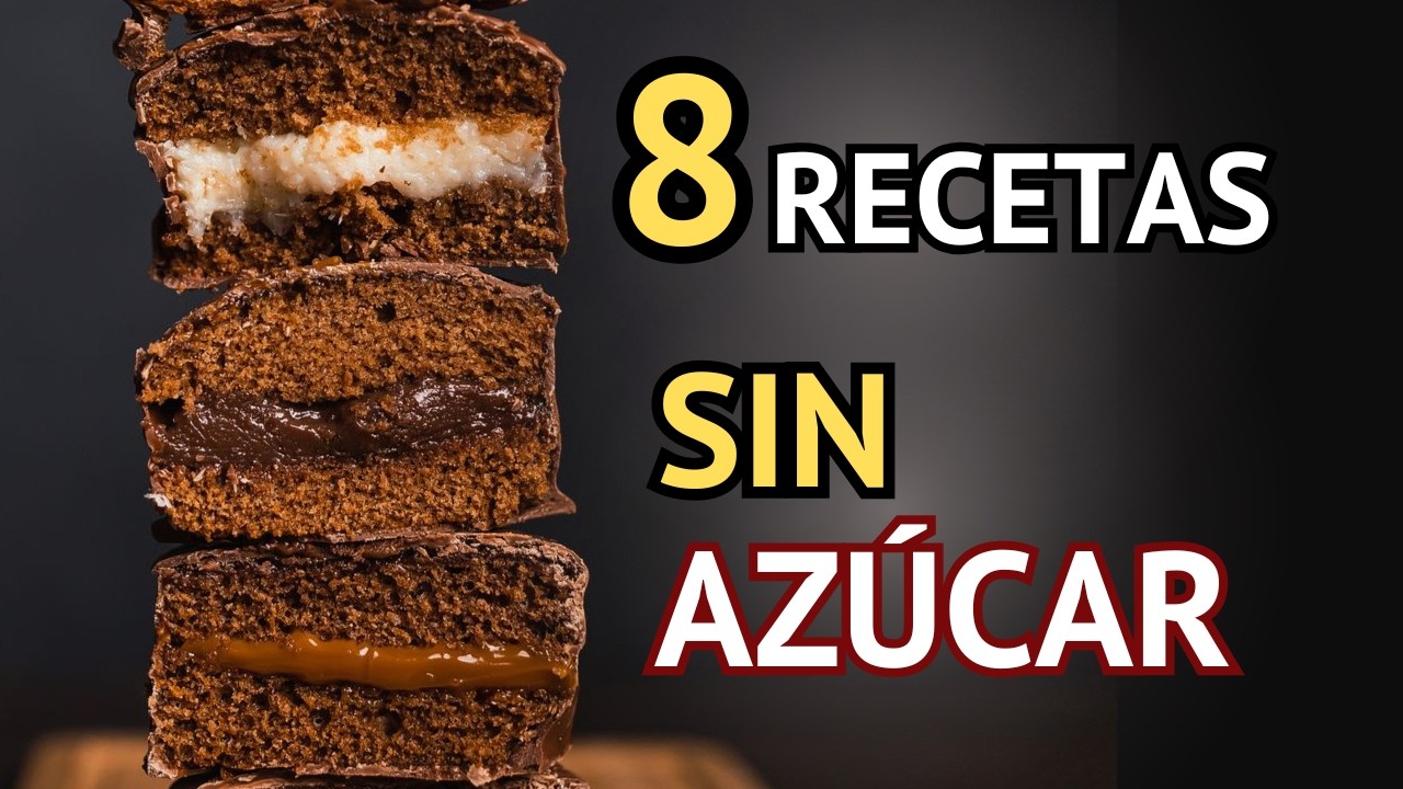 ALFAJORES SALUDABLES 8 recetas sin azúcar sin harina sin lácteos