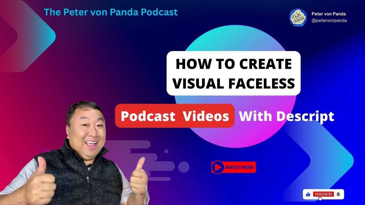How To Create Visual Faceless Podcast Videos With Descript