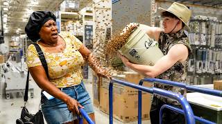 Releasing Bees in Stores Prank!
