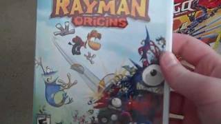 Rayman Origins Unboxingwii