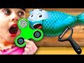 Play Fun Cooking Sushi СПИНЕР ГОТОВКА ЧЕЛЕНДЖ МАСТЕР СУШИ Kids Game TO-FU kids learn to prepare food