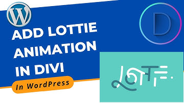 How to Add Lottie Animation with Divi Builder in WordPress | Divi Page Builder Tutorial 2022