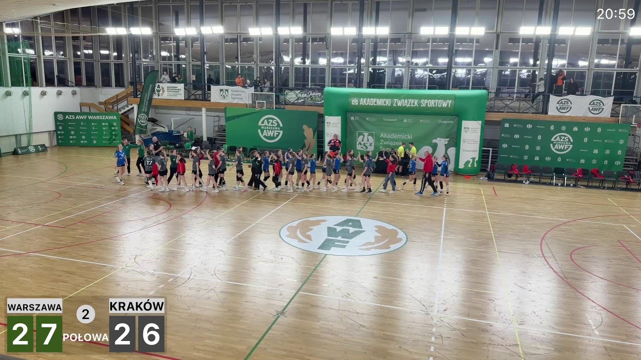 SKS KUSY KRAKÓW : KS AZS AWF WARSZAWA