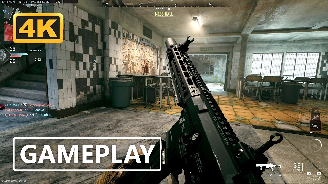 Call of Duty Modern Warfare 2 Team Deathmatch Gameplay 4K 