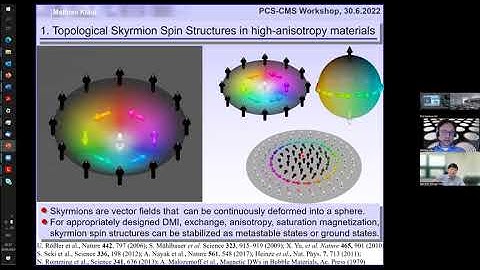 Mathias Klaui: Skyrmions in Spin-Orbitronics and Orbitronics– novel science and applications