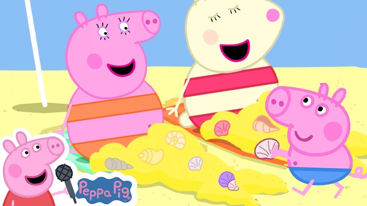 Mummy Pig's a Mermaid | Peppa Nursery Rhymes | Family Kids Cartoon - YouTube
