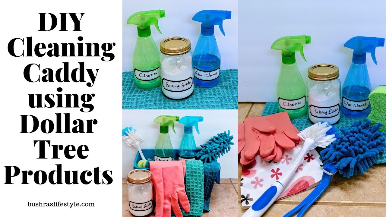 Cleaning Caddy Using Dollar Tree Products YouTube
