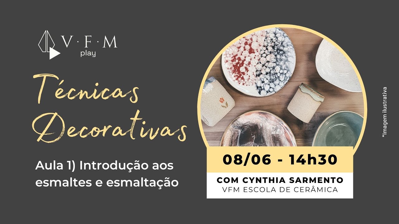 Técnicas Decorativas Avançadas com Esmaltes Cerâmicos