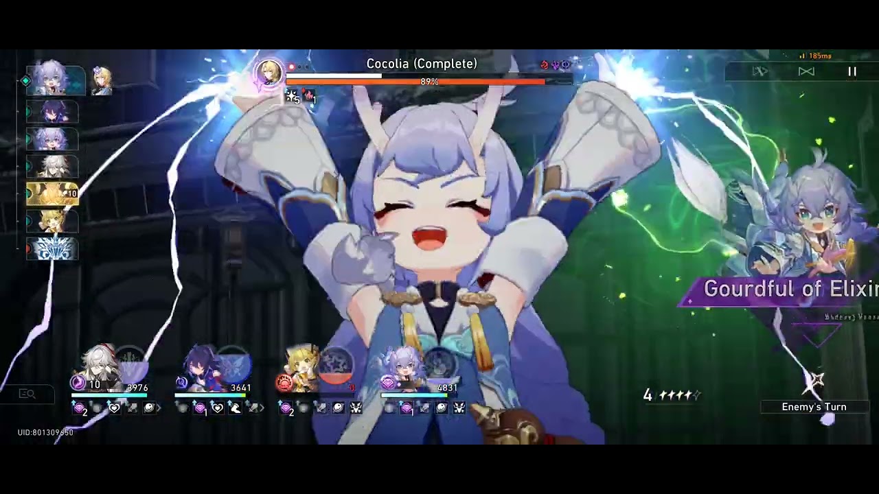 Simulated universe world 6 (V) Hunt path