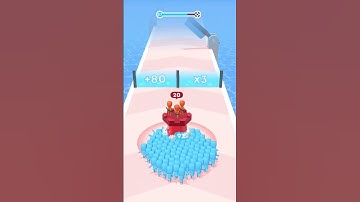 Count Masters Crowd Runner 3D - Gameplay Walkthrough iOS Android All Levels #shorts
