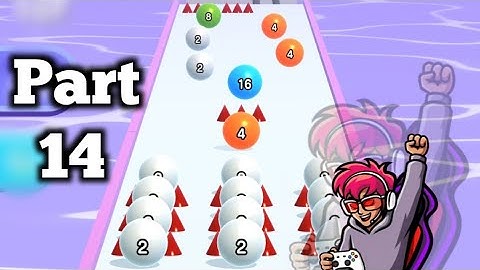 Ball Run 2048 😍 Infinity Run Mobile Gameplay 🎮 ( Part 14) #ballrun2048 #ballrun2048live