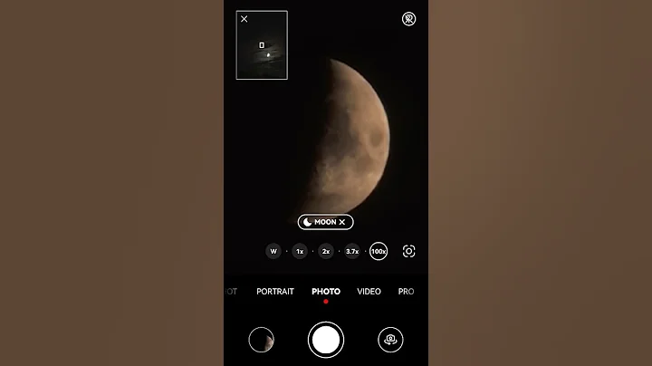 Huawei Pura 80 Ultra - MOON SHOT TEST