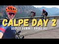 Secret summit broke us  calpe cycling vlog