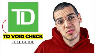 How To Find Void Check on TD App 2026 | Complete Working Guide