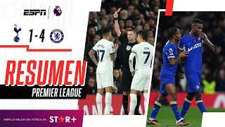 Thumbnail for ¡DURA EXPULSIÓN DE CUTI Y HAT-TRICK DE JACKSON EN LA PALIZA BLUE! | Tottenham 1-4 Chelsea | RESUMEN
