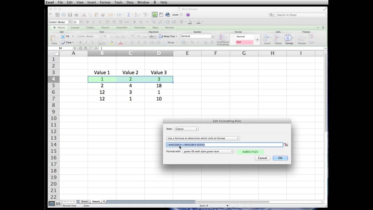 Classic Excel Conditional Formatting in Newer Versions - YouTube