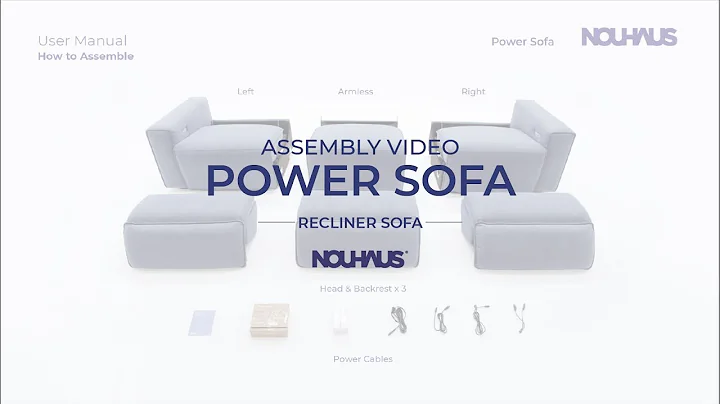 Power Recliner Sofa Assembly Video