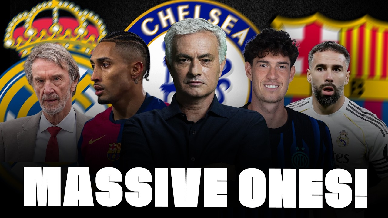 🚨 HE’S COMING! €50M FOR MAN UNITED! THREE OUT OF MADRID, BASTONI AND BARÇA, RAPHINHA, MOU…