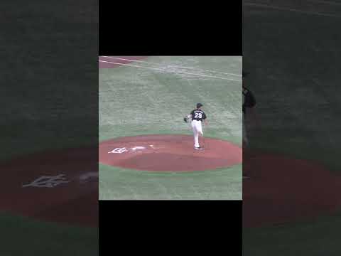 ロッテ西野勇士の投球練習2024年6月6日