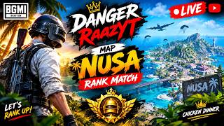 BGMI INTENSE NUSA GAME PLAY || Live streaming ||  DANGER RaazYT || #bgmilive #subscribe #popular screenshot 3