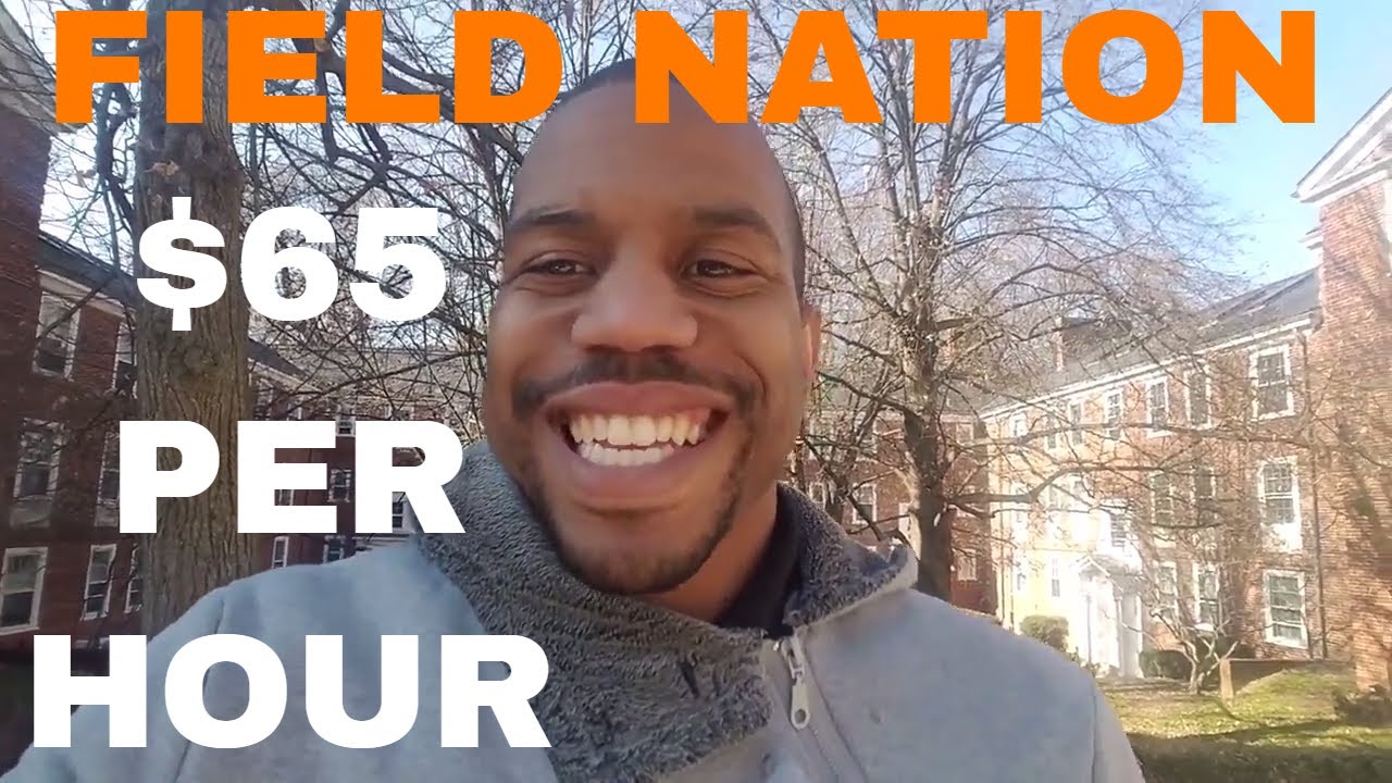 65/hour on the Field Nation App! YouTube