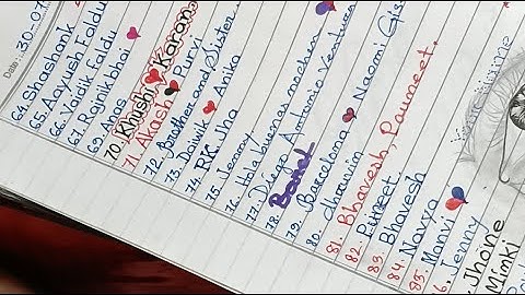 Just comment your name and I will write ur name in my next video. #calligraphy #trending #art