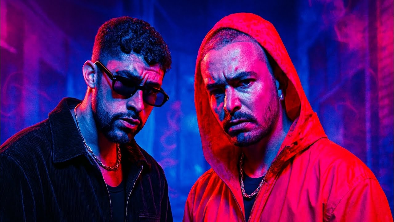 Bad Bunny x J Balvin - RITMO SIN MIEDO ( Official Lyrics Video )