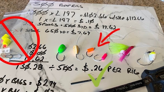 How to tie surf fishing rigs #fishing #beachlife 