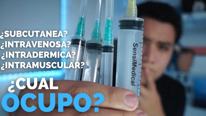 jeringuilla aguja hipodérmica inyección quimioterapia intravenosa -  Farmacosalud