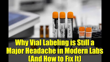 Why Vial Labeling is Still a Major Headache in Modern Labs (And How to Fix It)