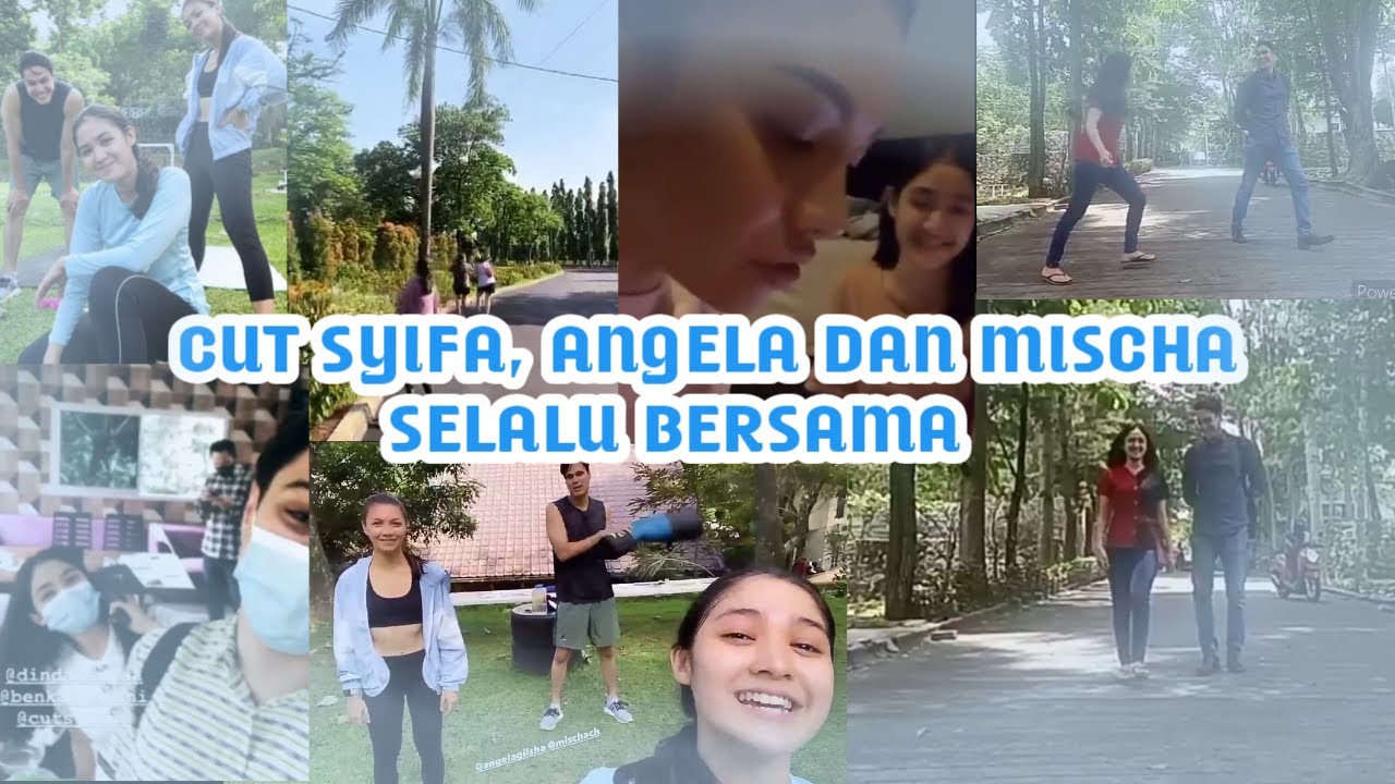 CUT SYIFA, ANGELA GILSHA DAN MISCHA SELALU BERSAMA DI SELA BREAK SHOOTING