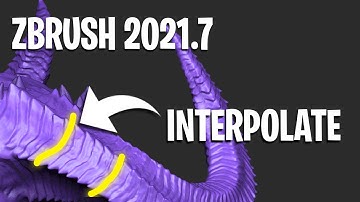 Zbrush Interpolate | A Game Changer...