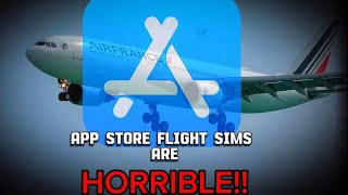 I Tested App Store Flight Simulators "it's horrible" screenshot 3