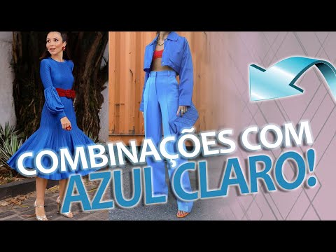 Vídeo: O azul claro combina com a pele escura?