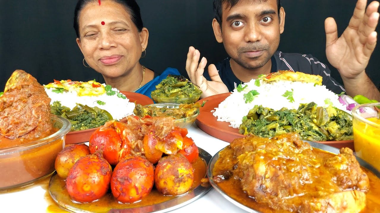 CHICKEN , EGGS , FISH MUKBANG FOOD EATING SHOW