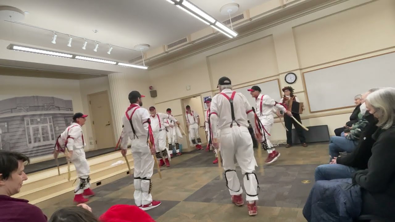 Everett Library 2024 Mossyback Morris Men